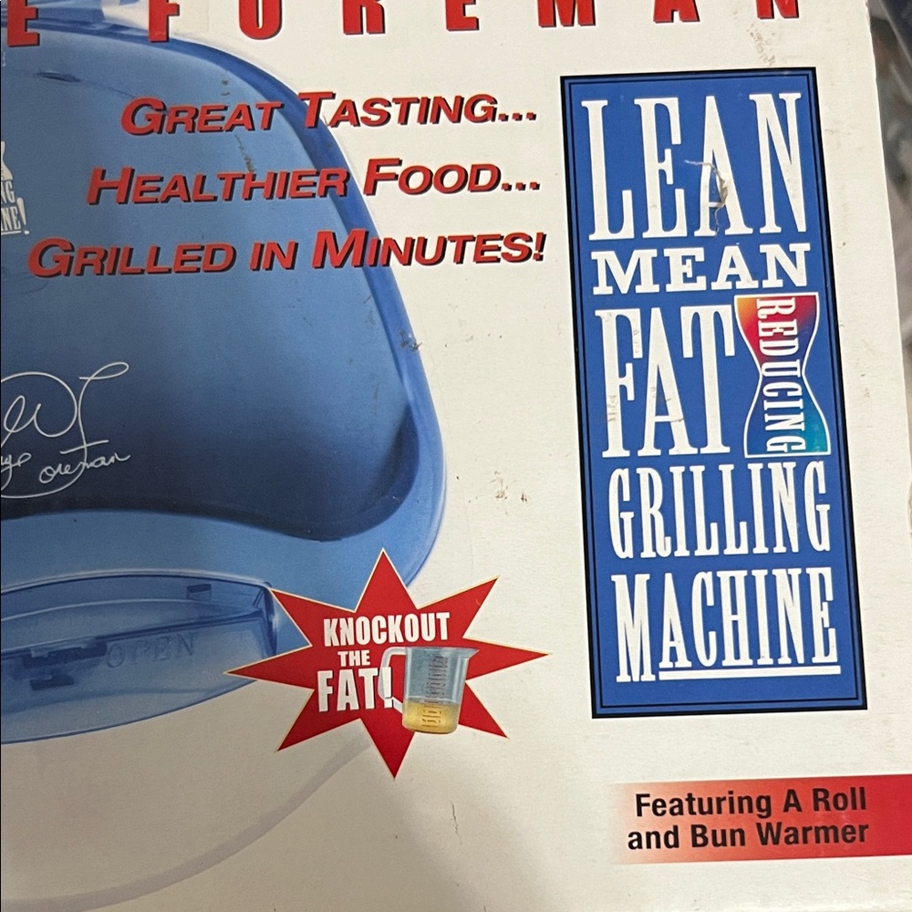 George Foreman Blue Grill Machine - Picture 6 of 10